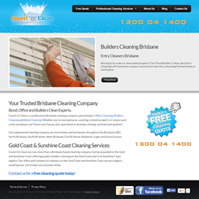 Count On Clean: Cleaning Company
